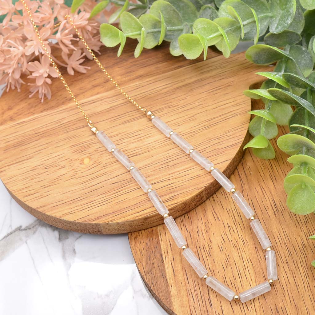 Flourish & Glow | Clear Quartz Necklace