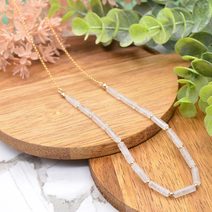 Flourish & Glow | Clear Quartz Necklace