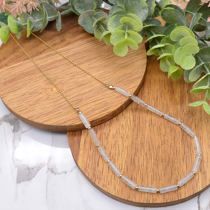 Flourish & Glow | Clear Quartz Necklace