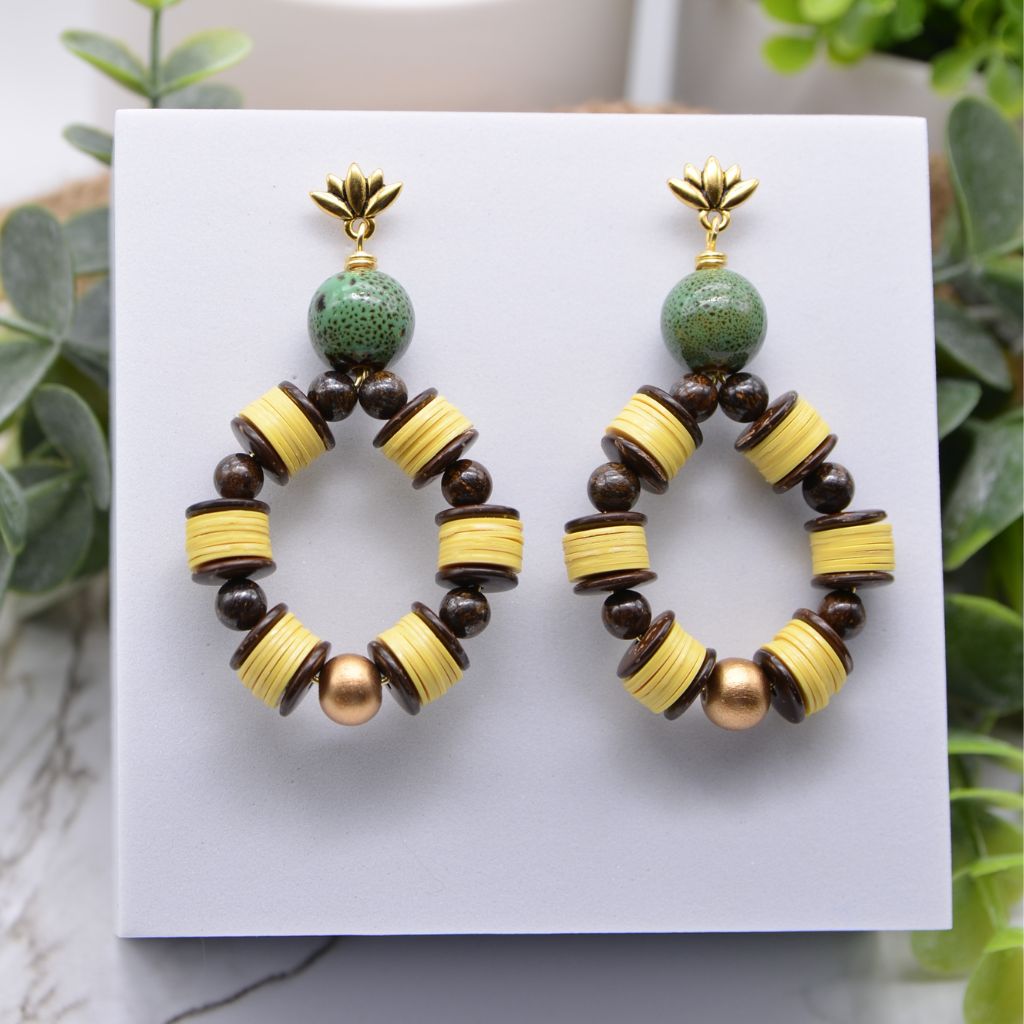 Peculiar Pineapple Earrings