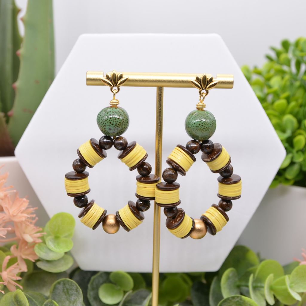 Peculiar Pineapple Earrings