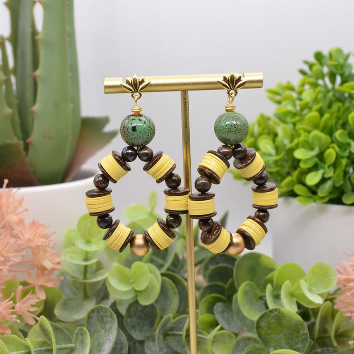 Peculiar Pineapple Earrings