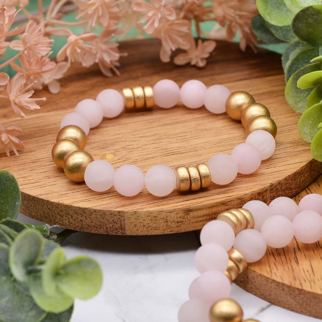 Dreamy Rose & Gold Bracelet