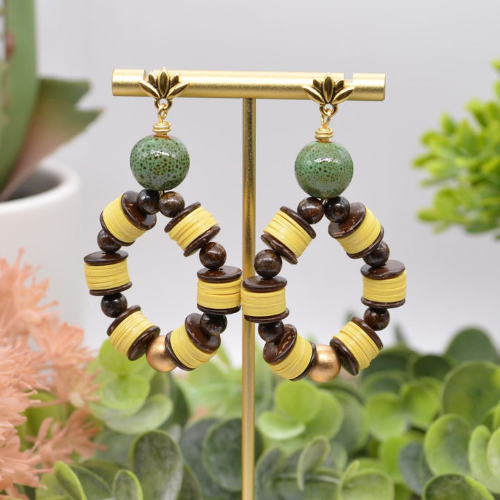 Peculiar Pineapple Earrings