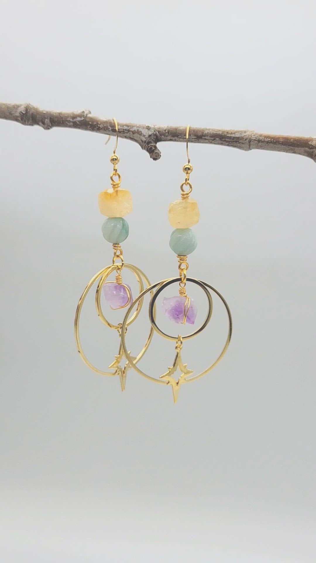 Cosmic Matrix Earrings