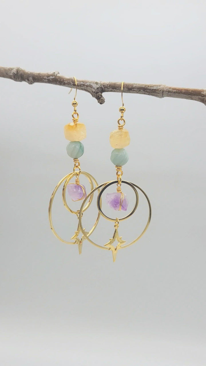 Cosmic Matrix Earrings