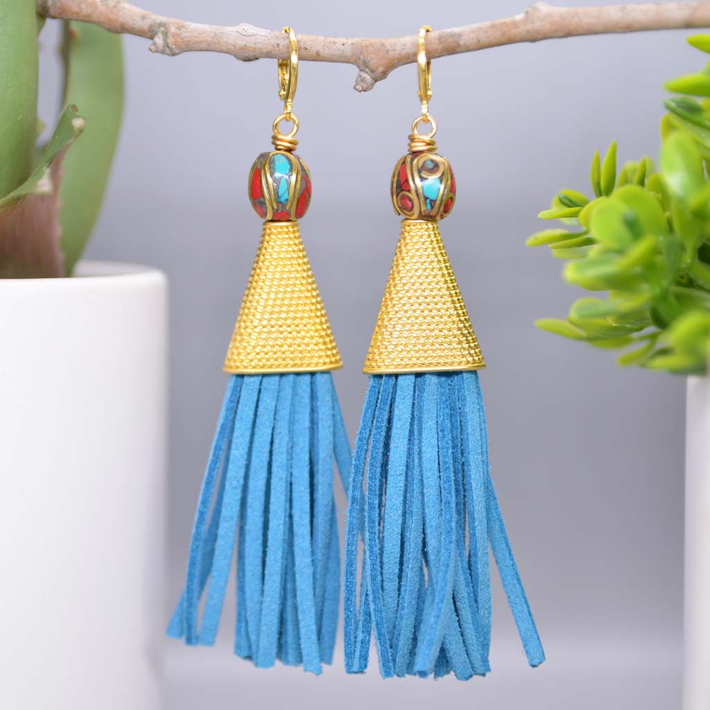 Nepali Waterfalls | Earrings