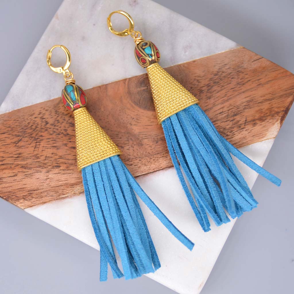 Nepali Waterfalls | Earrings