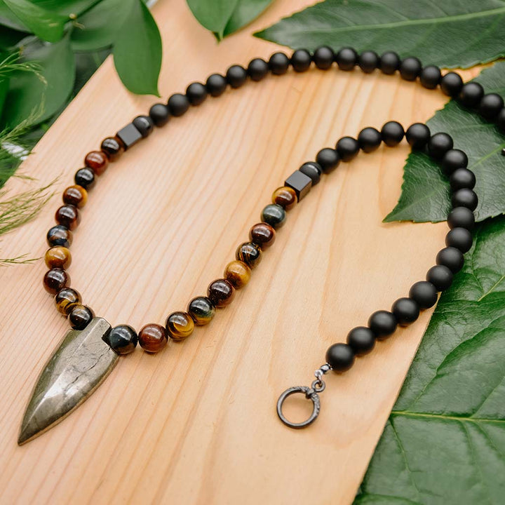 Galaxy Warrior Arrowhead Necklace