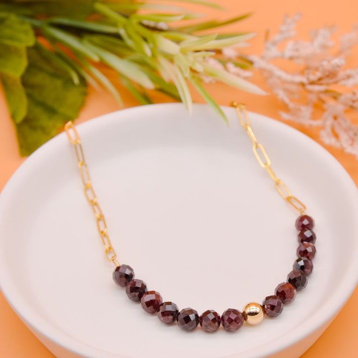 A Touch of Rouge Necklace