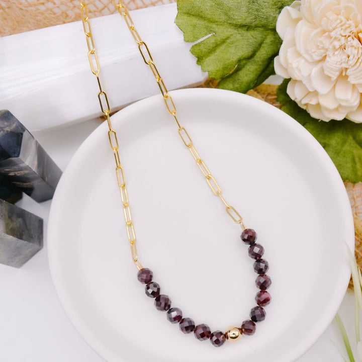 A Touch of Rouge Necklace