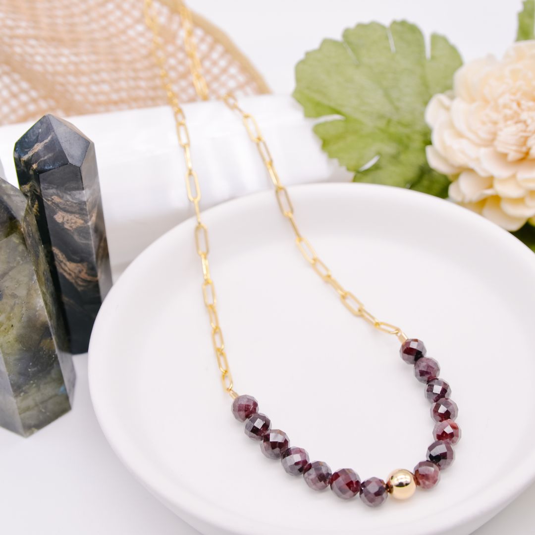 A Touch of Rouge Necklace