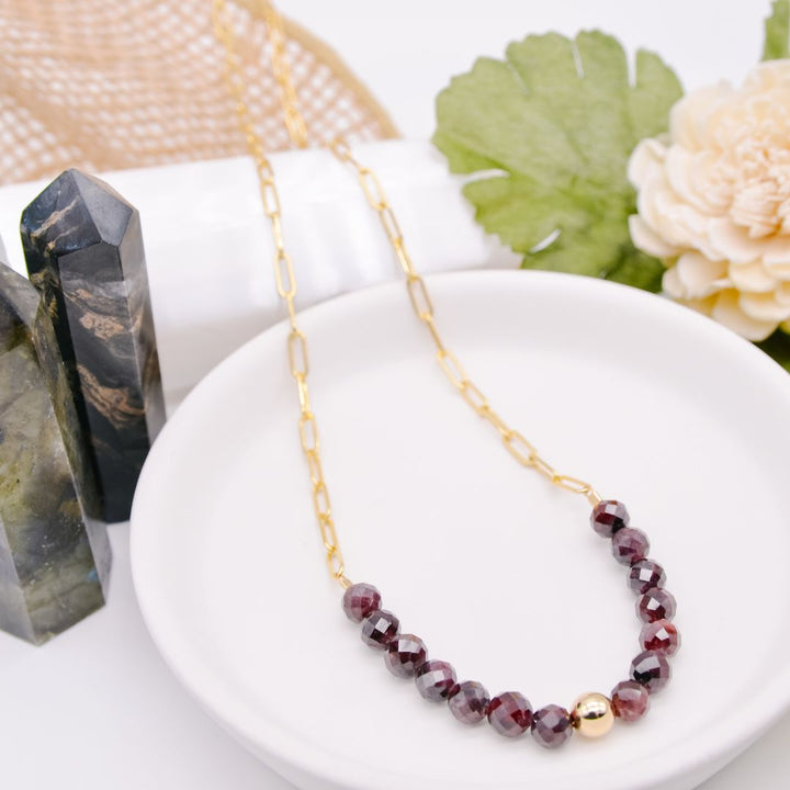 A Touch of Rouge Necklace