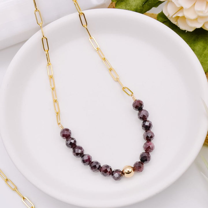 A Touch of Rouge Necklace