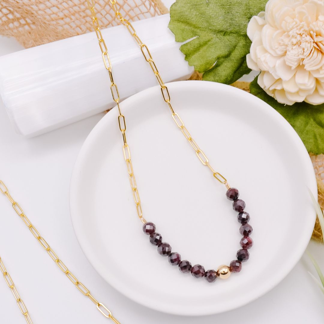 A Touch of Rouge Necklace