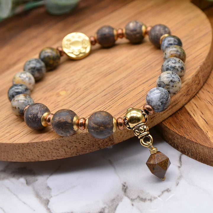 Grounded Lotus Bracelet