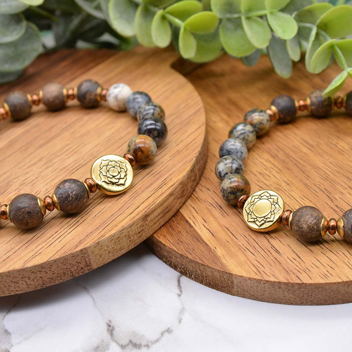 Grounded Lotus Bracelet