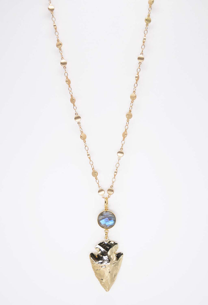 Blue Moon Traverse Necklace