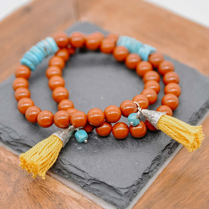 Red Earth & River Bracelet