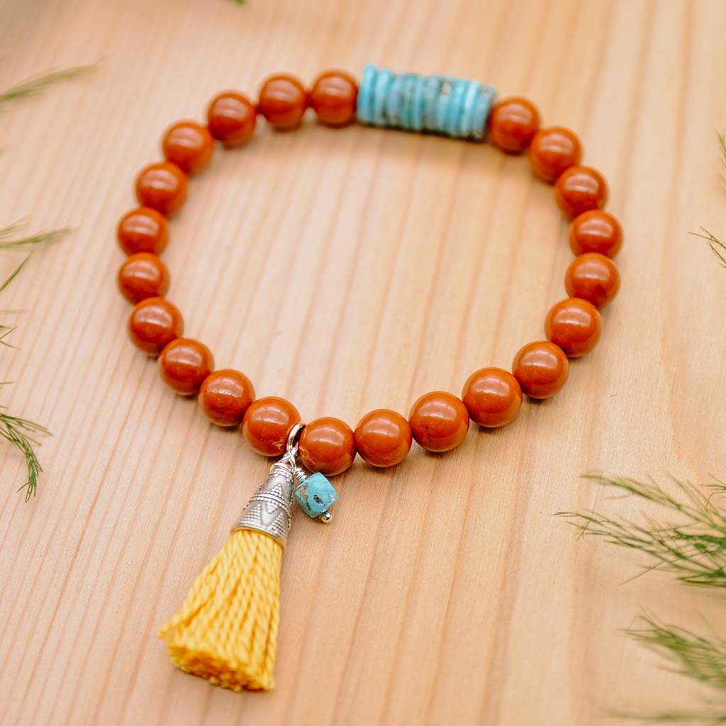 Red Earth & River Bracelet