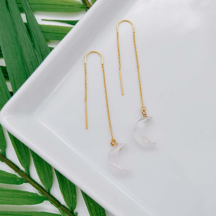 Rose Quartz Moonlight Threaders