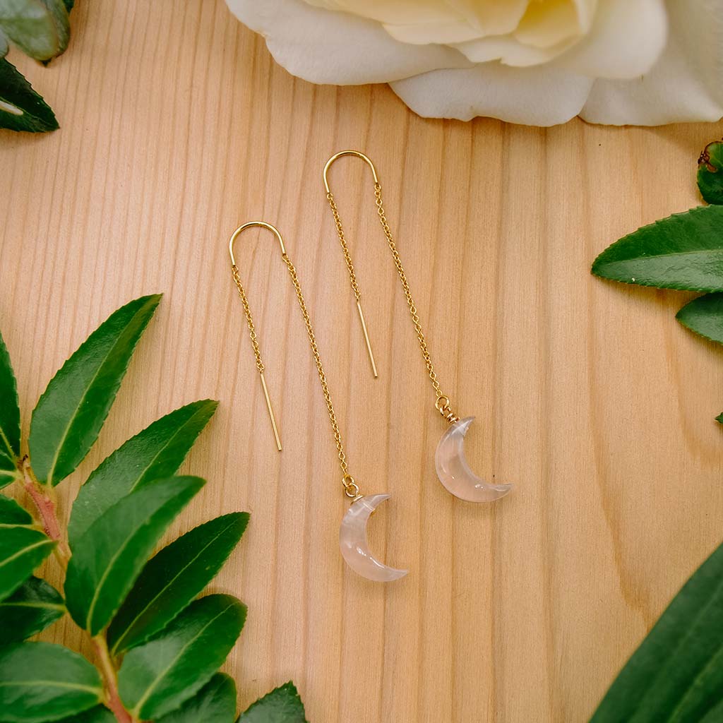 Rose Quartz Moonlight Threaders