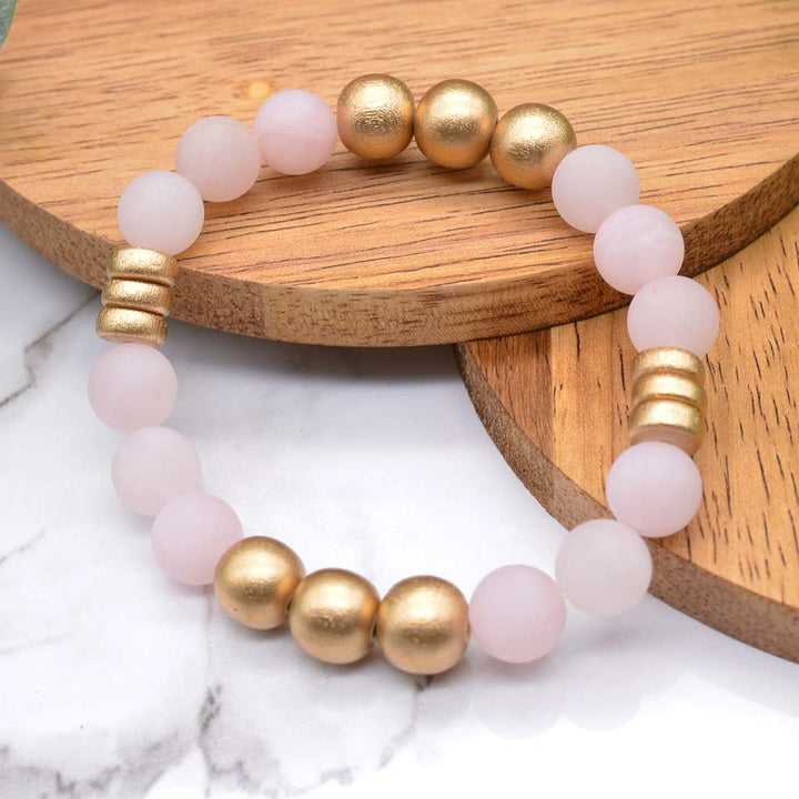 Dreamy Rose & Gold Bracelet