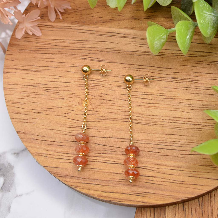 Sunstones In Motion Earrings