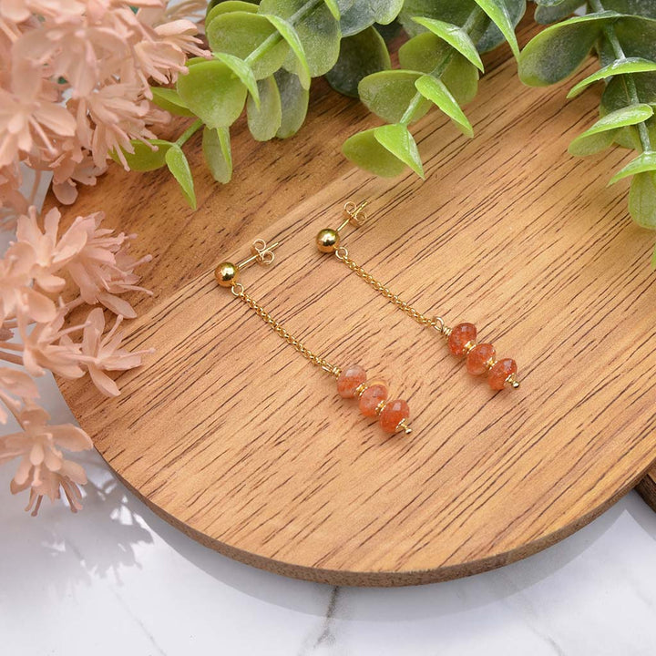 Sunstones In Motion Earrings