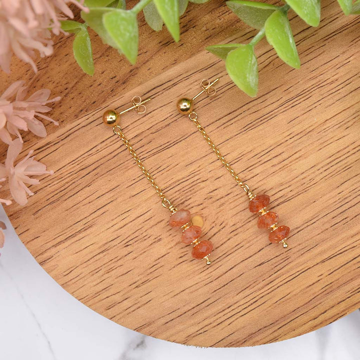 Sunstones In Motion Earrings