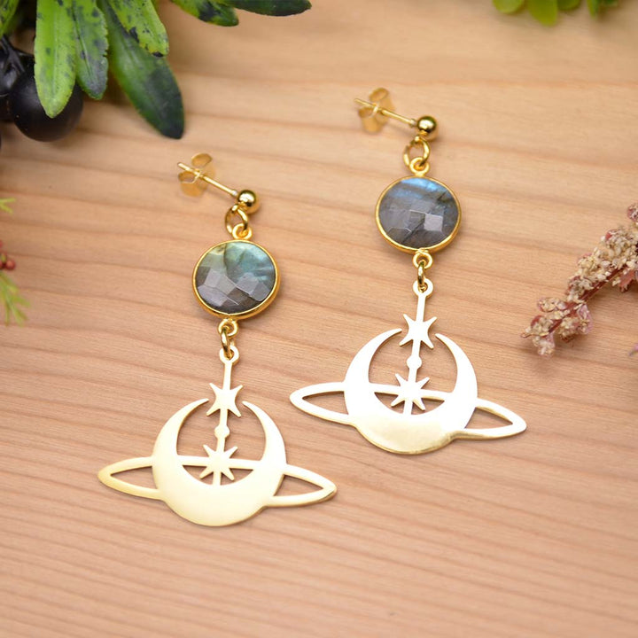 Titan Moon Earrings