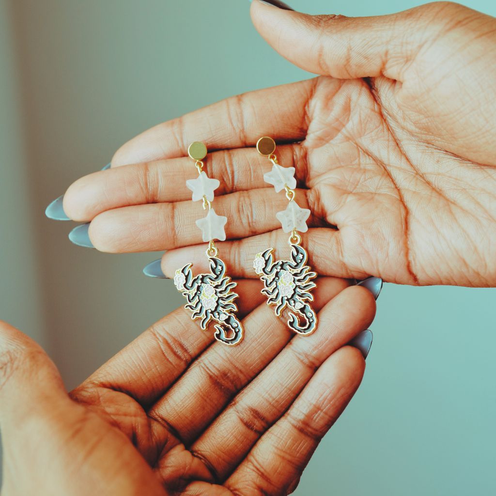 Enamel Earrings