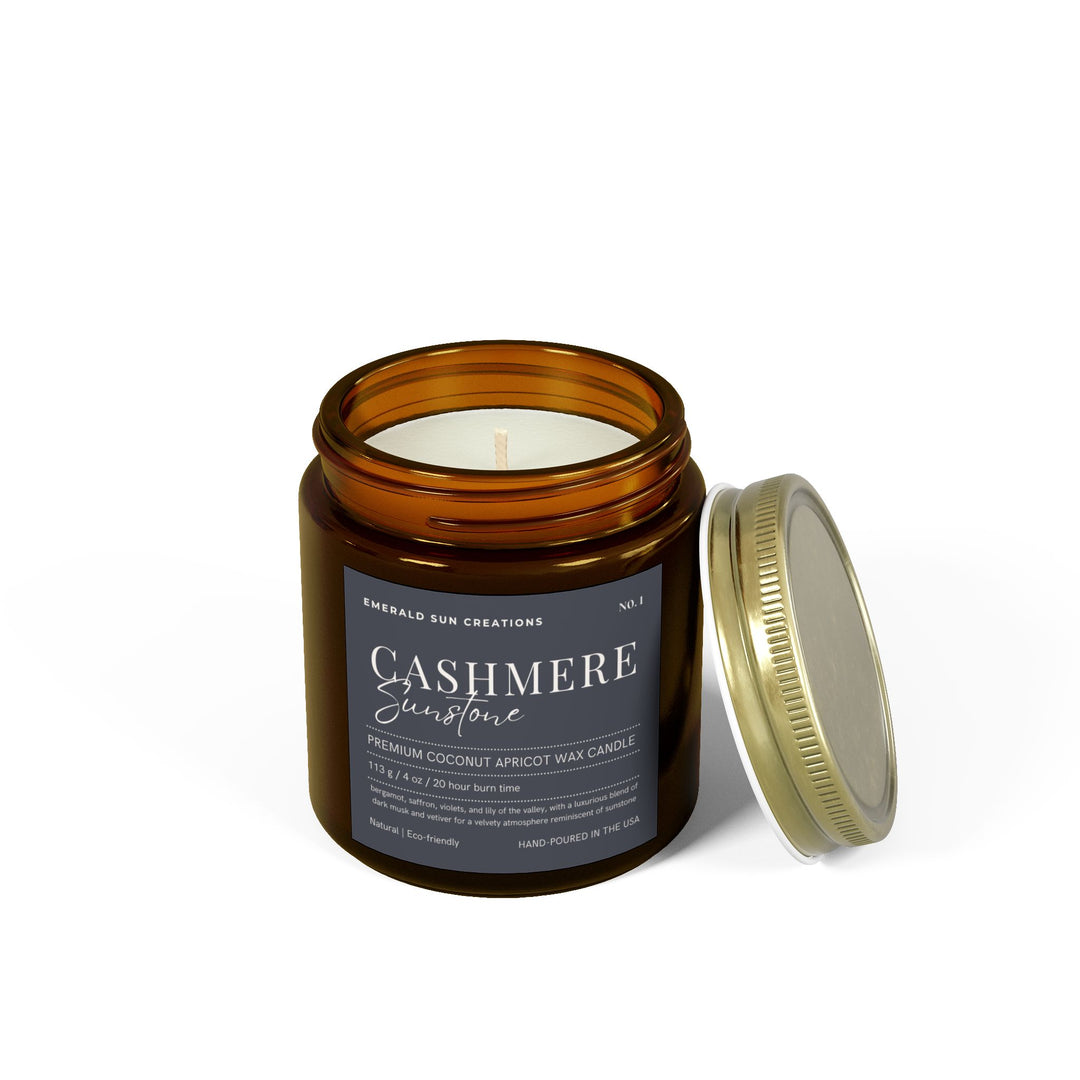 Cashmere Sunstone - Coconut Apricot Wax Candle