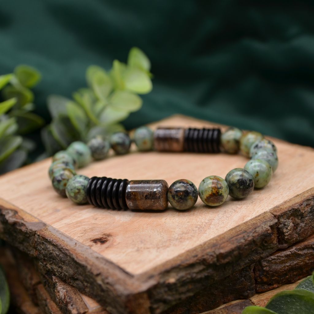 From the Earth | African Turquoise Bracelet