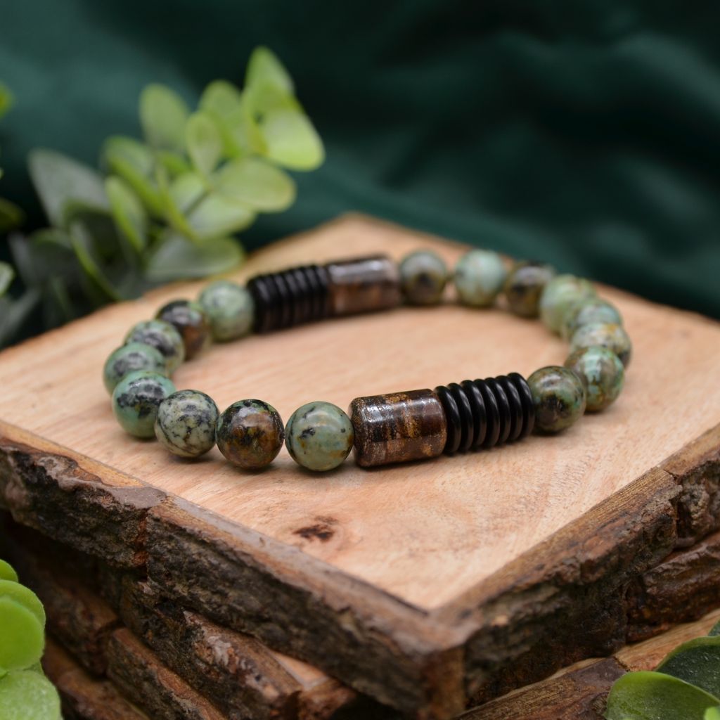 From the Earth | African Turquoise Bracelet