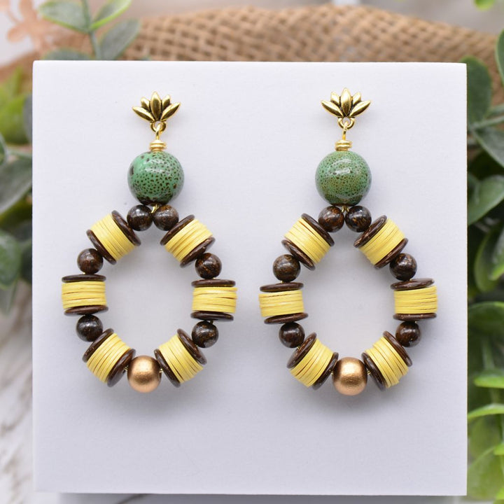 Peculiar Pineapple Earrings